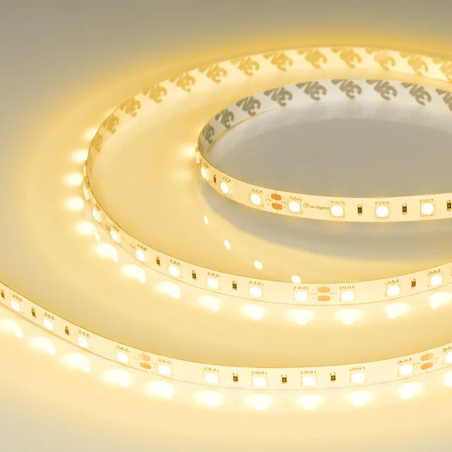 Лента RT-B60-10mm 24V Yellow (14.4 W/m, IP20, 5060, 5m) (Arlight, 14.4 Вт/м, IP20), артикул 008816(2)