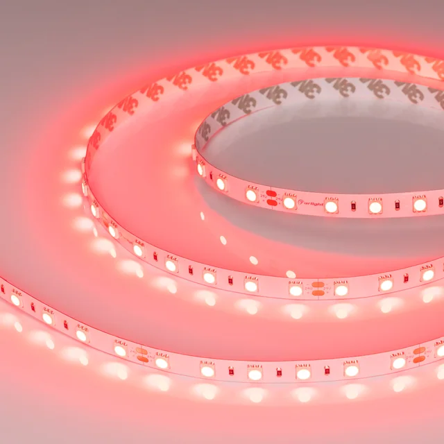 Лента RT-B60-10mm 24V Red (14.4 W/m, IP20, 5060, 5m) (Arlight, Открытый), артикул 008817(2)