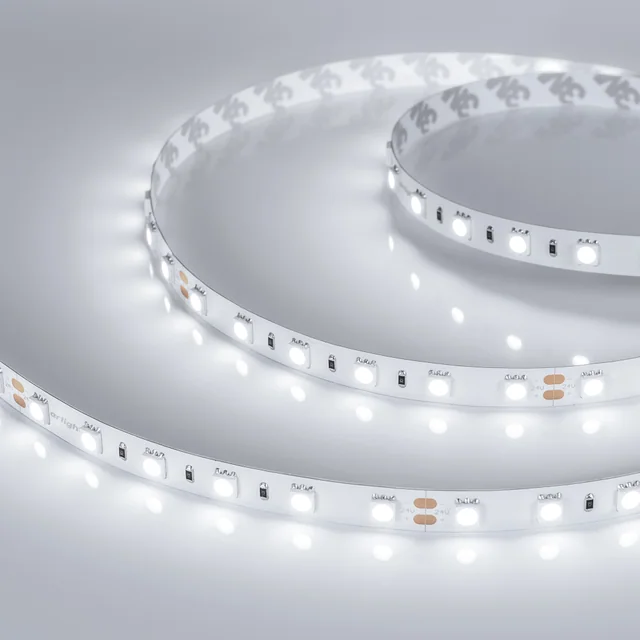 Лента RT-B60-10mm 24V White6000 (14.4 W/m, IP20, 5m) (Arlight, 14.4 Вт/м, IP20), артикул 008829(3)