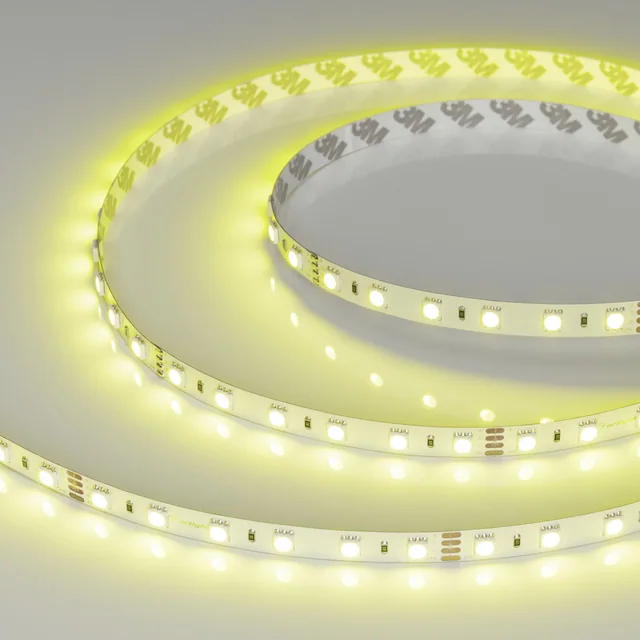 Лента RT-B60-10mm 24V RGB (14.4 W/m, IP20, 5060, 5m) (Arlight, Открытый), артикул 010367(2)