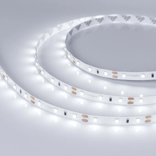 Лента RT-A60-8mm 12V White6000 (4.8 W/m, IP20, 2835, 5m) (Arlight, -), артикул 010522(2)