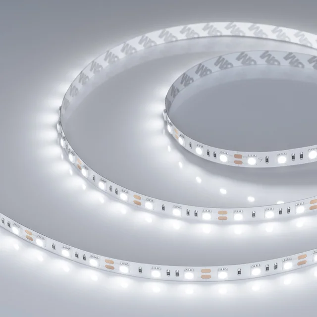 Лента RT-B60-10mm 12V White6000 (14.4 W/m, IP20, 5060, 5m) (Arlight, 14.4 Вт/м, IP20), артикул 012339(2)