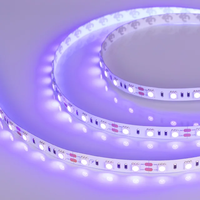 Лента RT-B60-10mm 12V UV400 (14.4 W/m, IP20, 5060, 5m) (Arlight, Открытый), артикул 012815(2)
