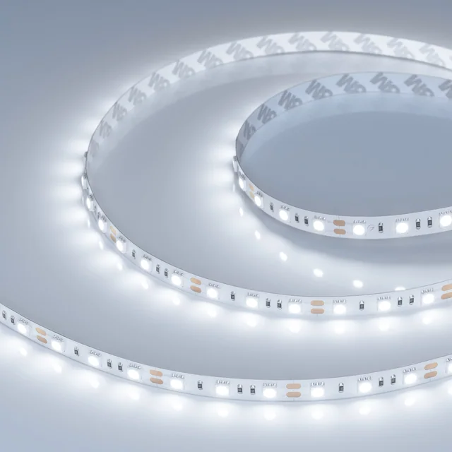 Лента RT-B60-10mm 12V Cool 8K (14.4 W/m, IP20, 5060, 5m) (Arlight, 14.4 Вт/м, IP20), артикул 013341(2)