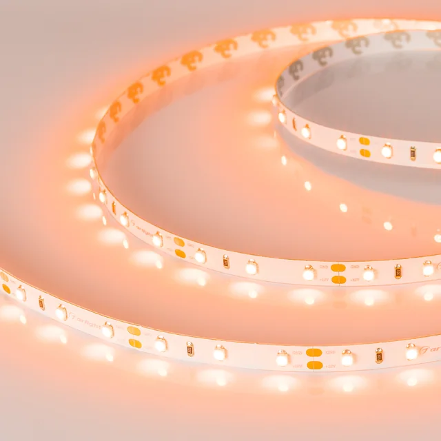 Лента RT-A60-8mm 12V Orange (4.8 W/m, IP20, 2835, 5m) (Arlight, -), артикул 013568(2)