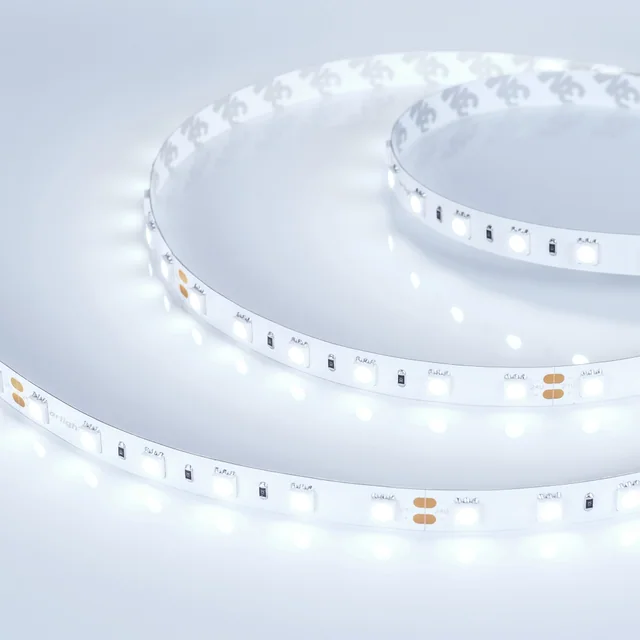 Лента RT 2-5000 24V Cool 8K 2x (5060, 300 LED, LUX) (Arlight, 14.4 Вт/м, IP20), артикул 013757(1)