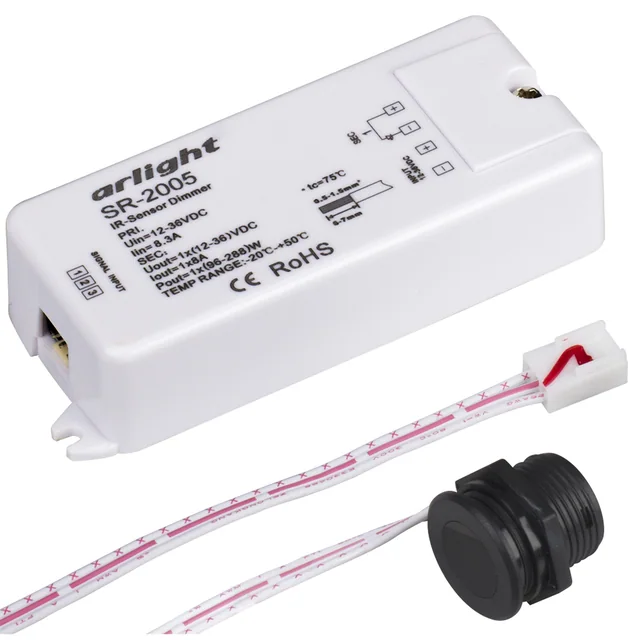Диммер SR-2005 (12-36V, 96-288W, IR-Sensor) (Arlight, -), артикул 014047