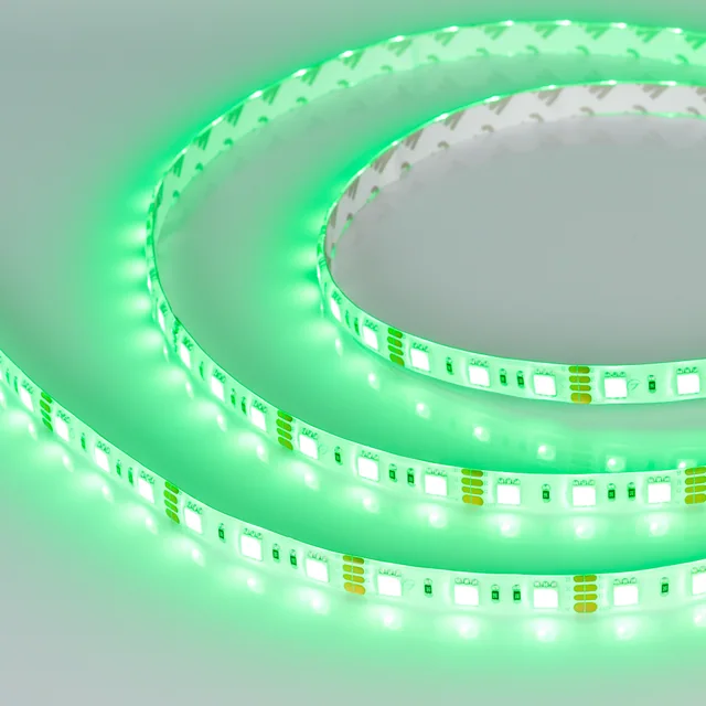 Лента герметичная RTW-SE-B60-10mm 12V RGB (14.4 W/m, IP65, 5060, 5m) (Arlight, -), артикул 014618(2)