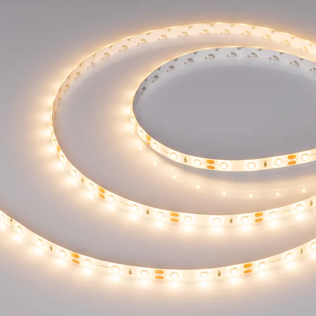 Лента герметичная RTW-SE-A60-8mm 12V Warm3000 (4.8 W/m, IP65, 2835, 5m) (Arlight, 4.8 Вт/м, IP65), артикул 014795(2)
