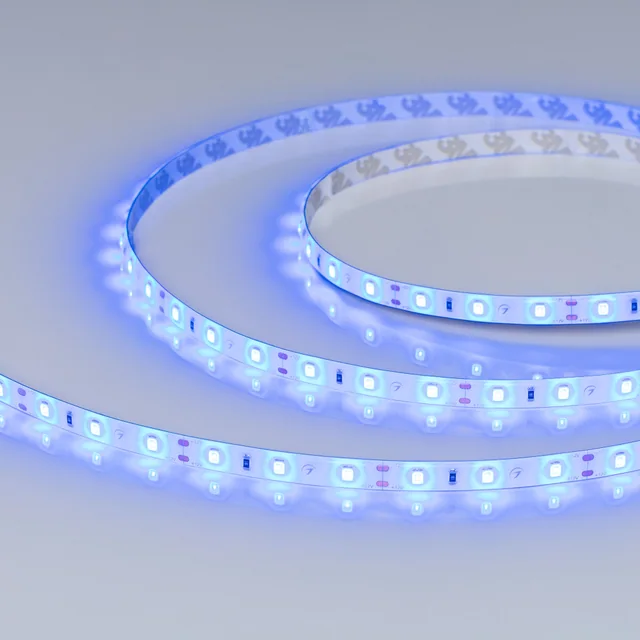 Лента герметичная RTW-SE-A60-8mm 12V Blue (4.8 W/m, IP65, 2835, 5m) (Arlight, 4.8 Вт/м, IP65), артикул 014799(3)