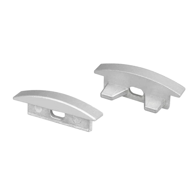 Заглушка для ALU-WIDE-F-H8 с отверстием (Arlight, Алюминий), артикул 014862