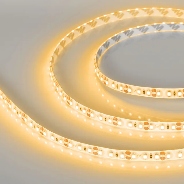 Лента герметичная RTW-SE-A120-8mm 12V Yellow (9.6 W/m, IP65, 2835, 5m) (Arlight, 9.6 Вт/м, IP65), артикул 014883(2)