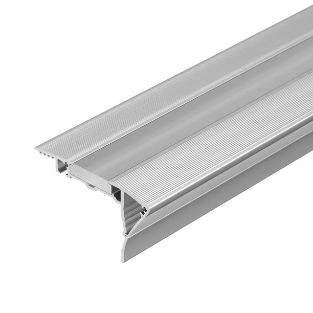 Профиль с экраном ALU-STAIR-DK-2000 ANOD+FROST (Arlight, Алюминий), артикул 015473