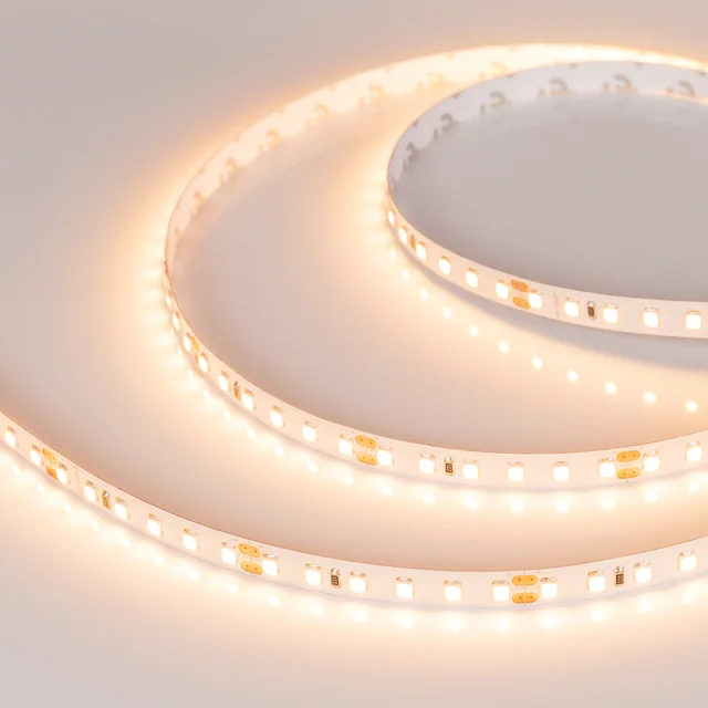 Лента RT-A120-8mm 24V Warm2700 (14.4 W/m, IP20, 2835, 5m) (Arlight, Открытый), артикул 015699(2)