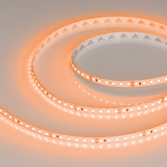 Лента RT-A120-8mm 24V Orange (9.6 W/m, IP20, 2835, 5m) (Arlight, -), артикул 015896(2)
