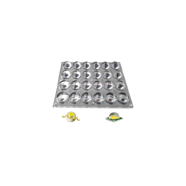 Блок линз 24B60-M112х135 (60°, 24x LED) (Turlens, -), артикул 016066