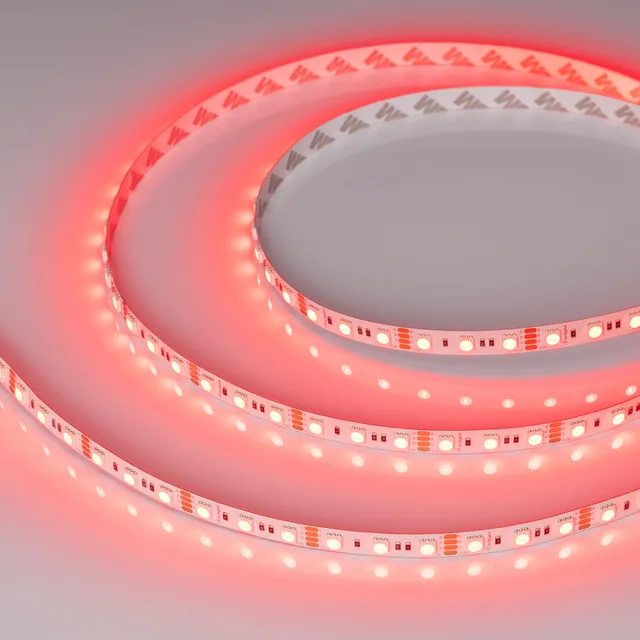 Лента RT-B72-10mm 12V RGB (15 W/m, IP20, 5060, 5m) (Arlight, 15 Вт/м, IP20), артикул 016246(2)