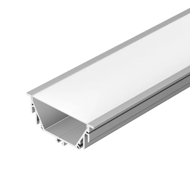 Профиль с экраном ALU-POWER-RW80F-2000 ANOD+FROST (Arlight, Алюминий), артикул 016472
