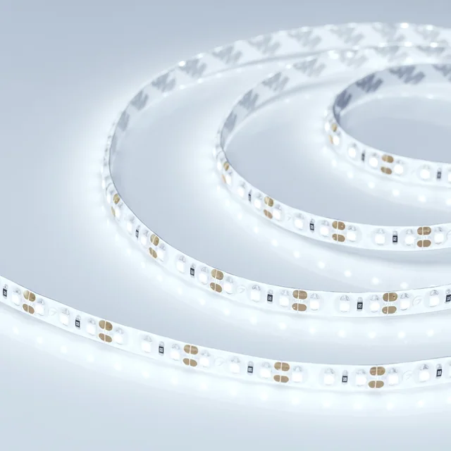 Лента герметичная RTW-SE-A120-8mm 12V Cool 10K (9.6 W/m, IP65, 2835, 5m) (Arlight, 9.6 Вт/м, IP65), артикул 016838(2)