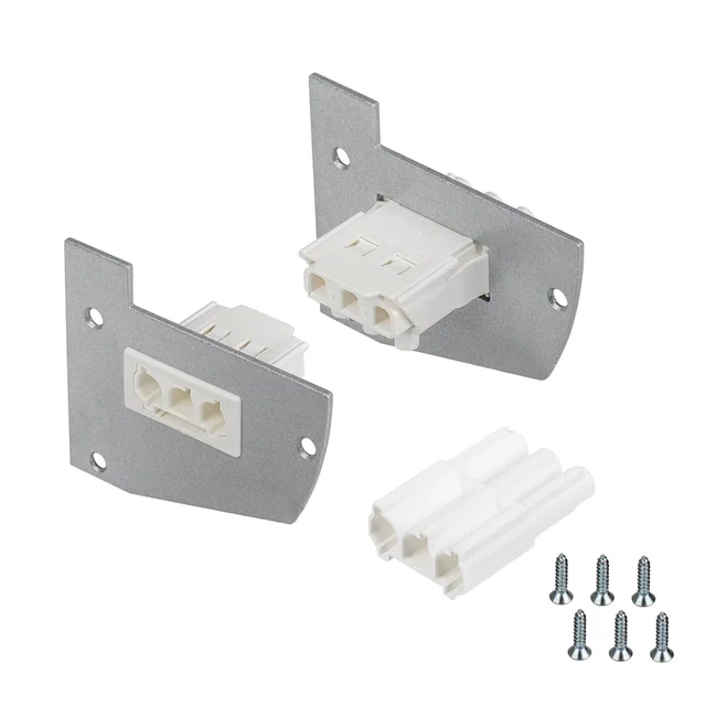 Заглушка для SHELF-MULTI-G с разъемом (ANR, Алюминий+пластик), артикул 017298