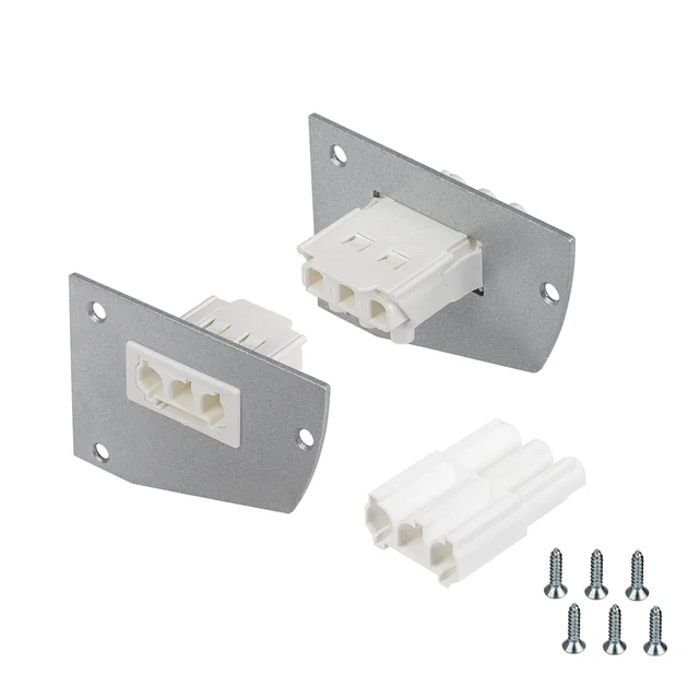 Заглушка для SHELF-MULTI с разъемом (ANR, Алюминий+пластик), артикул 017299