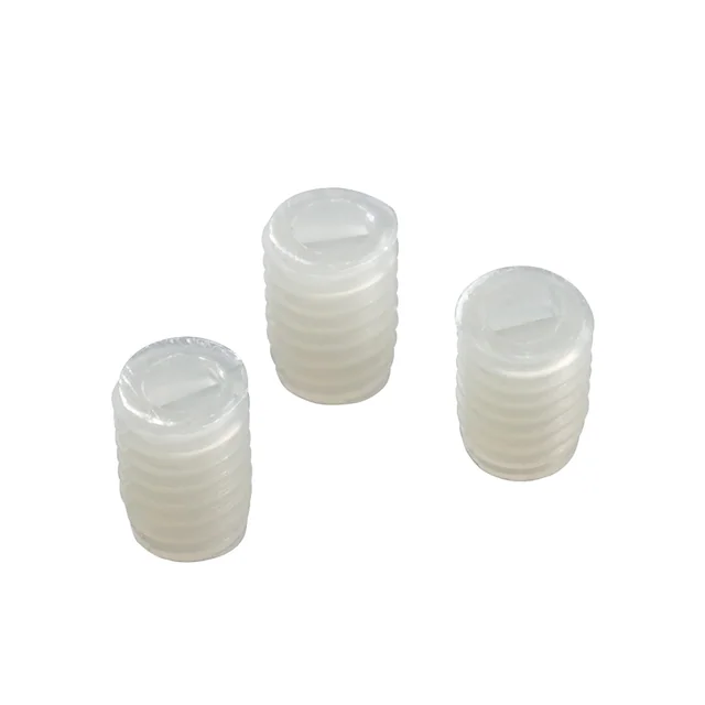 Винт TOP-M4x6 (PVC, белый) (ANR, -), артикул 017487