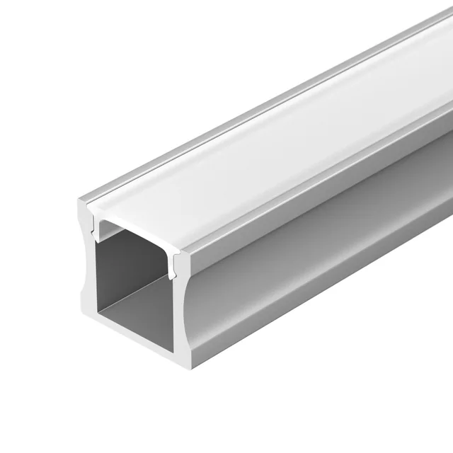 Профиль с экраном ALU-SLIM-H15-2000 ANOD+FROST (Arlight, Алюминий), артикул 018246