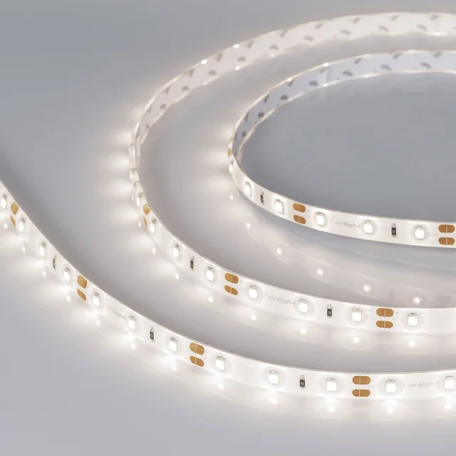 Лента герметичная RTW-SE-A60-8mm 12V Day4000 (7.2 W/m, IP65, 2835, 5m) (Arlight, -), артикул 020518(2)