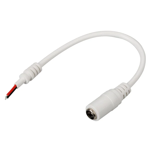 Коннектор питания J5.5-2.1mm-M-10cm (Arlight, -), артикул 020775
