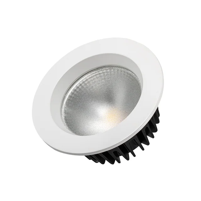 Светодиодный светильник LTD-105WH-FROST-9W Warm White 110deg (Arlight, IP44 Металл, 3 года), артикул 021067