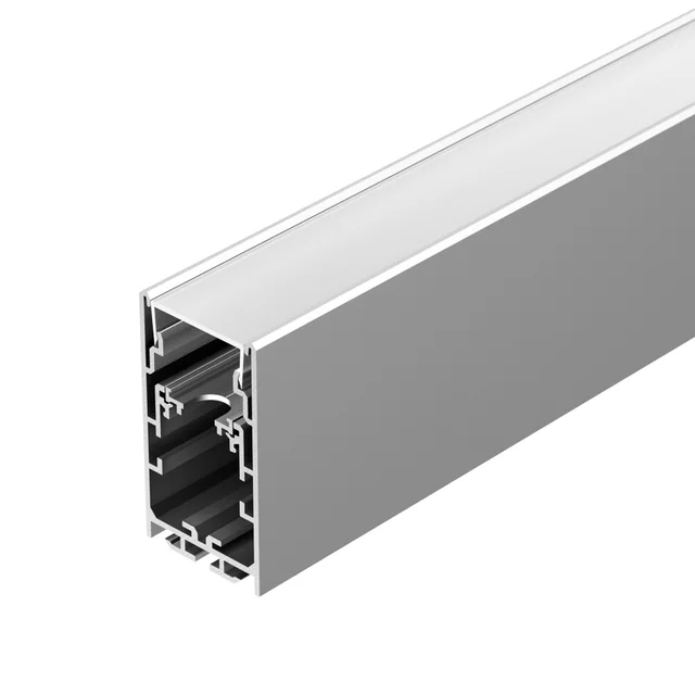 Профиль с экраном S2-LINE-3360-2500 ANOD+OPAL (Arlight, Алюминий), артикул 021171