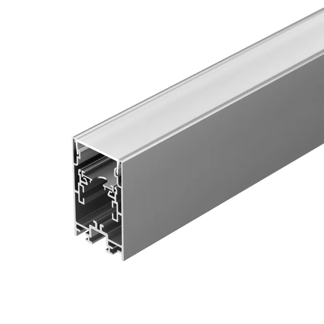 Профиль с экраном S2-LINE-4067-2500 ANOD+OPAL (Arlight, Алюминий), артикул 021172