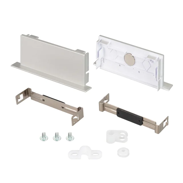 Заглушка S2-LINIA94-F Silver (Arlight, Пластик), артикул 021185(1)