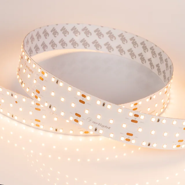 Лента S2-A280-34mm 24V Warm3000 (25 W/m, IP20, 2835, 2.5m) (Arlight, Открытый), артикул 021202(2)