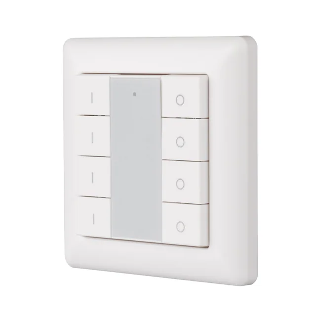 Панель Knob SR-KN9550K8-UP White (KNX, DIM) (Arlight, IP20 Пластик, 3 года), артикул 021370