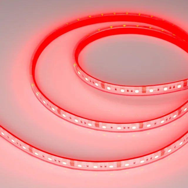 Лента герметичная RTW-PS-B60-12mm 12V RGB (14.4 W/m, IP67, 5060, 5m) (Arlight, 14.4 Вт/м, IP67), артикул 021402(2)