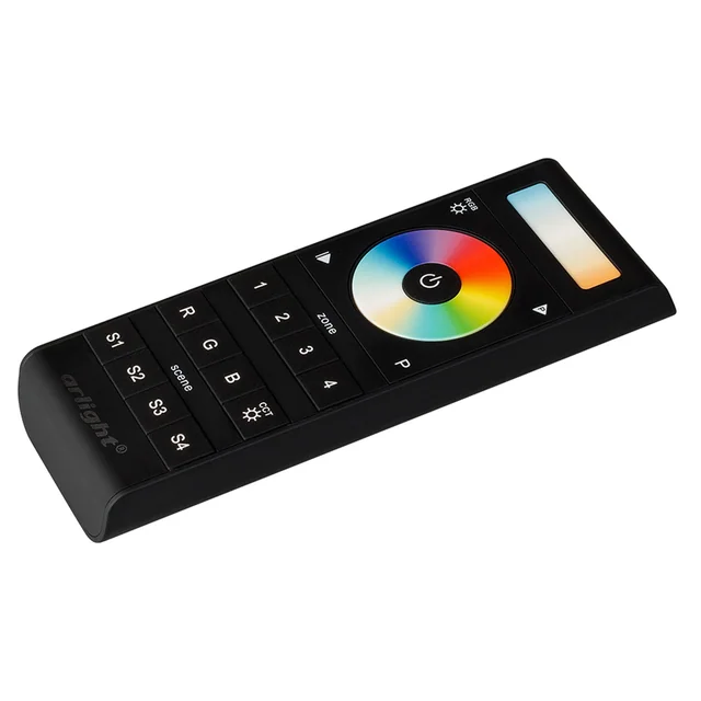 Сенсорный пульт SR-2858Z4-5CH (RGB+CCT, 4 зоны) (Arlight, IP20 Пластик, 3 года), артикул 021835