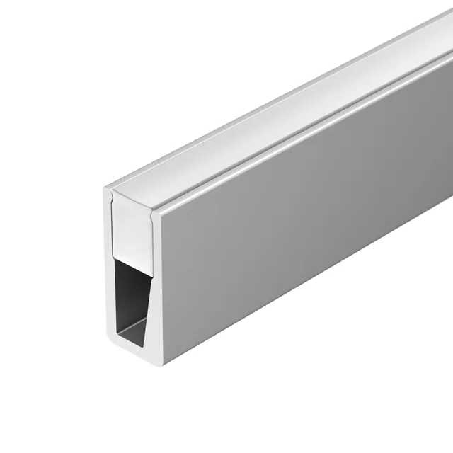 Профиль с экраном ALU-NANO-6-2000 ANOD+SILICONE (Arlight, Алюминий), артикул 021940