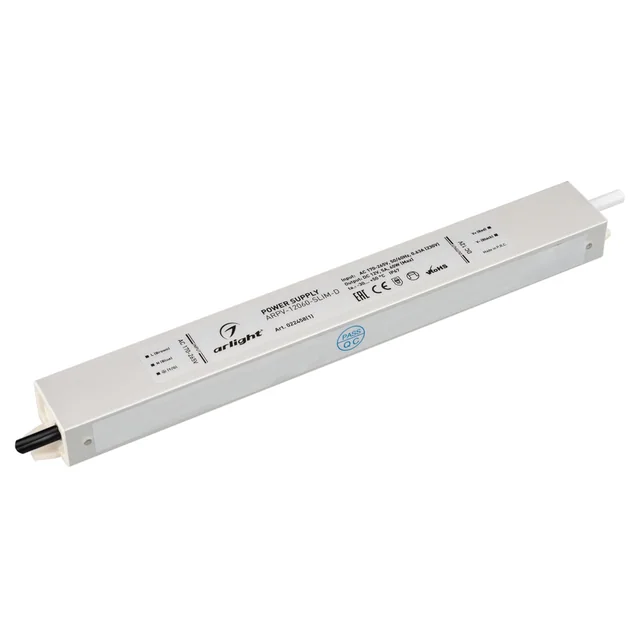 Блок питания ARPV-12060-SLIM-D (12V, 5A, 60W) (Arlight, IP67 Металл, 3 года), артикул 022458(1)