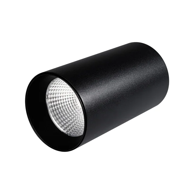 Светильник накладной SP-POLO-R85-1-15W Day White 40deg (Black, Black Ring) (Arlight, IP20 Металл, 3 года), артикул 022950