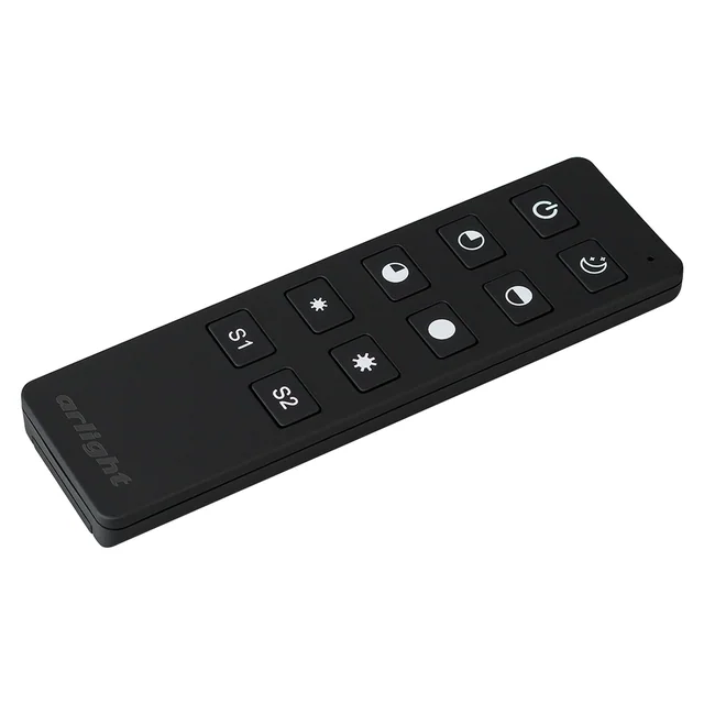 Пульт SMART-R6-DIM (1 зона, 2.4G) (Arlight, IP20 Пластик, 5 лет), артикул 023027