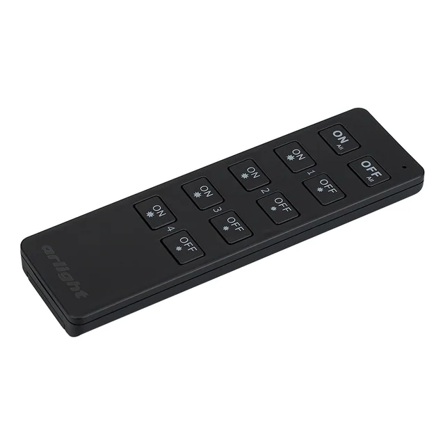 Пульт SMART-R7-DIM (4 зоны, 2.4G) (Arlight, IP20 Пластик, 5 лет), артикул 023028