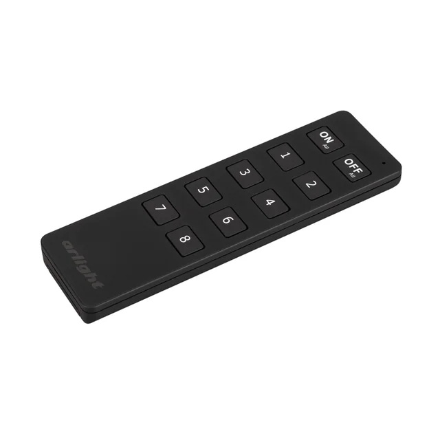 Пульт SMART-R8-DIM (8 зон, 2.4G) (Arlight, IP20 Пластик, 5 лет), артикул 023029