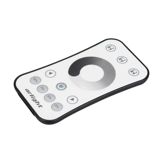 Пульт SMART-R9-DIM (1 зона, 2.4G) (Arlight, IP20 Пластик, 5 лет), артикул 023032