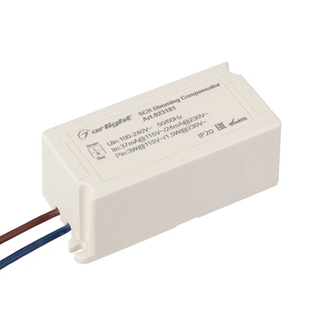 Усилитель компенсирующий ARL-TB01 (230V, TRIAC) (Arlight, IP20 Пластик, 2 года), артикул 023181