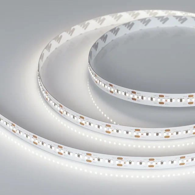Лента MICROLED-M300-10mm 24V Day5000 (21.6W/m, IP20,2216, 5m) (Arlight, 21.6 Вт/м, IP20), артикул 023588(1)