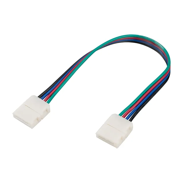 Коннектор выводной FIX-RGB-10mm-150mm-X2 (4-pin) (Arlight, -), артикул 023955
