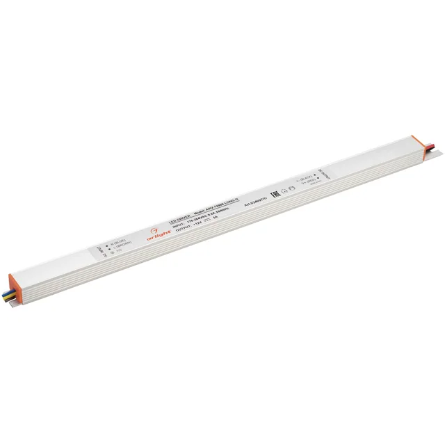 Блок питания ARV-12060-LONG-D1 (12V, 5A, 60W) (Arlight, IP20 Металл, 2 года), артикул 024097(1)