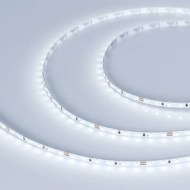 Лента MICROLED-5000 24V Cool 8K 4mm (2216, 120 LED/m, LUX) (Arlight, 9.6 Вт/м, IP20), артикул 024409