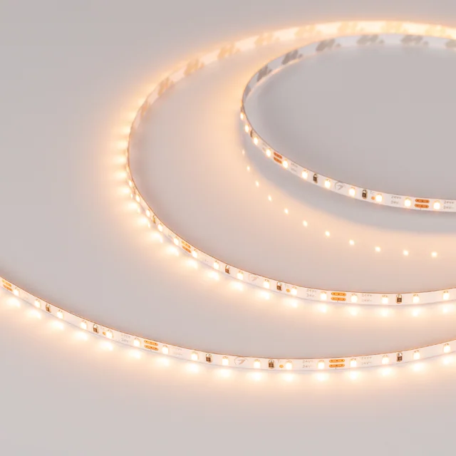 Лента MICROLED-M120-4mm 24V Warm2700 (5.4 W/m, IP20, 2216, 5m) (Arlight, узкая), артикул 024422(2)